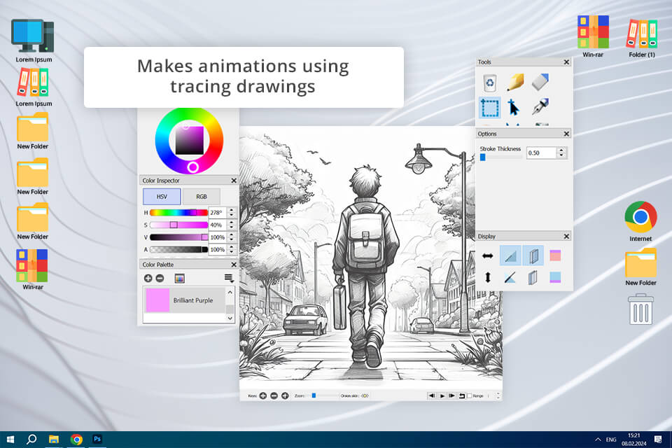 animation maker for kids pencil2d