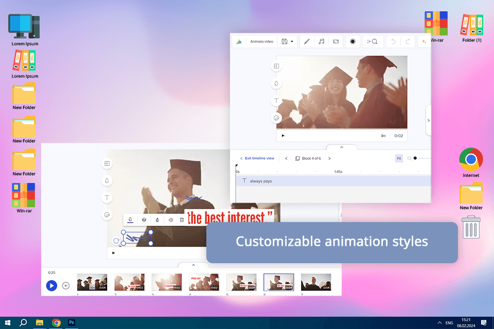 animoto graduation slideshow maker