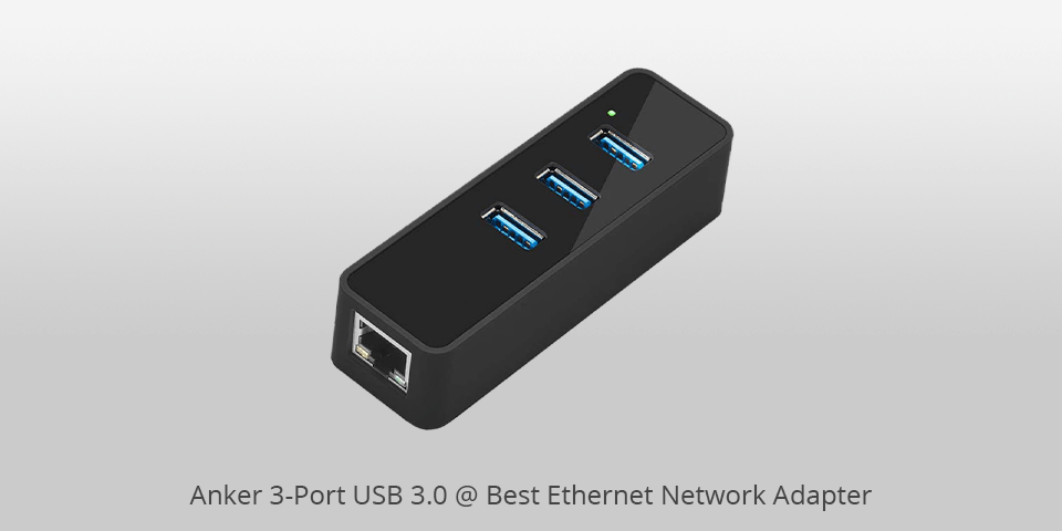 anker 3-port usb 3.0 ethernet network adapter