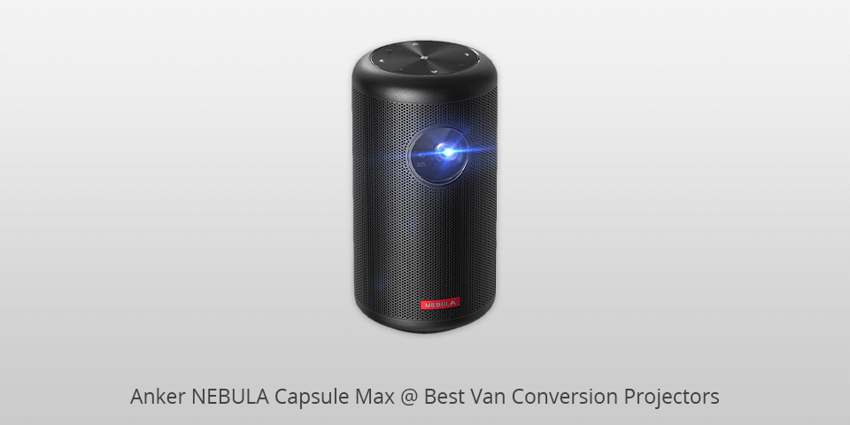 anker nebula capsule max projecteur de conversion fourgon