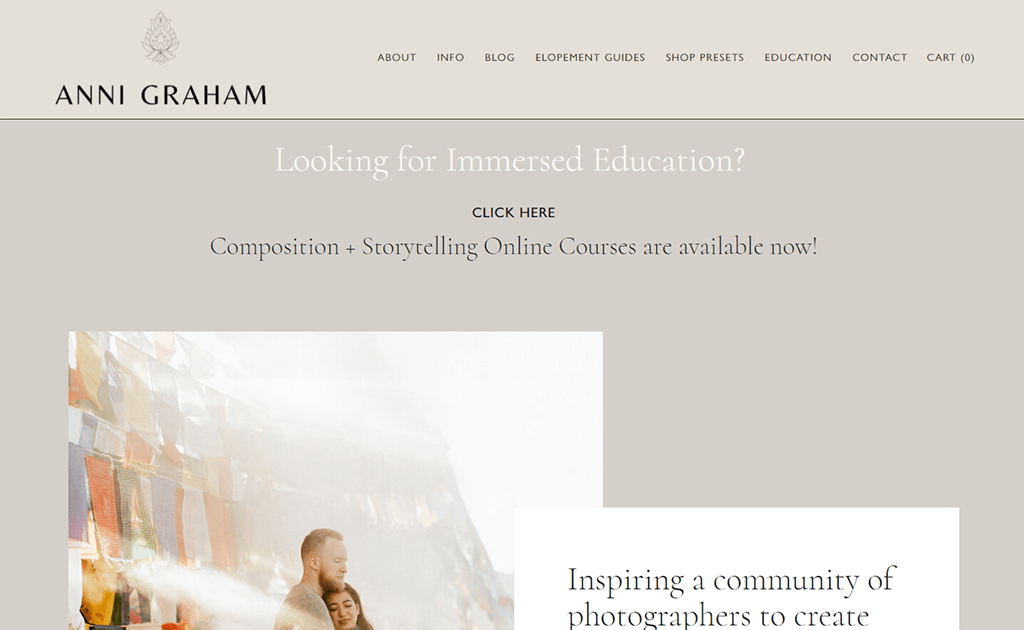 anni graham education