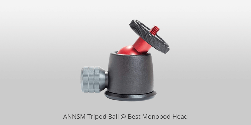 annsm tripod ball monopod head