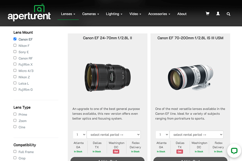 7 Best Places to Rent Camera Lenses In 2024