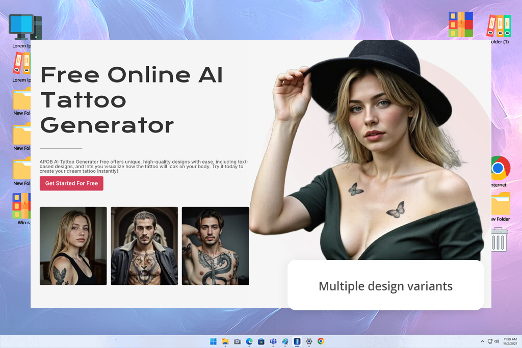 apob ai ai tattoo generator tool