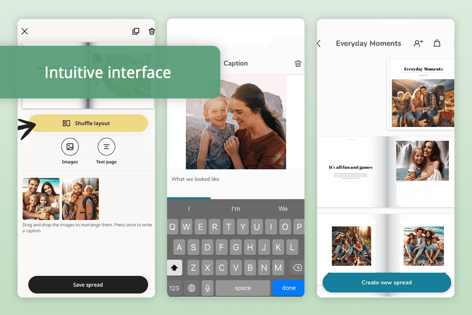 app for making photo books once upon