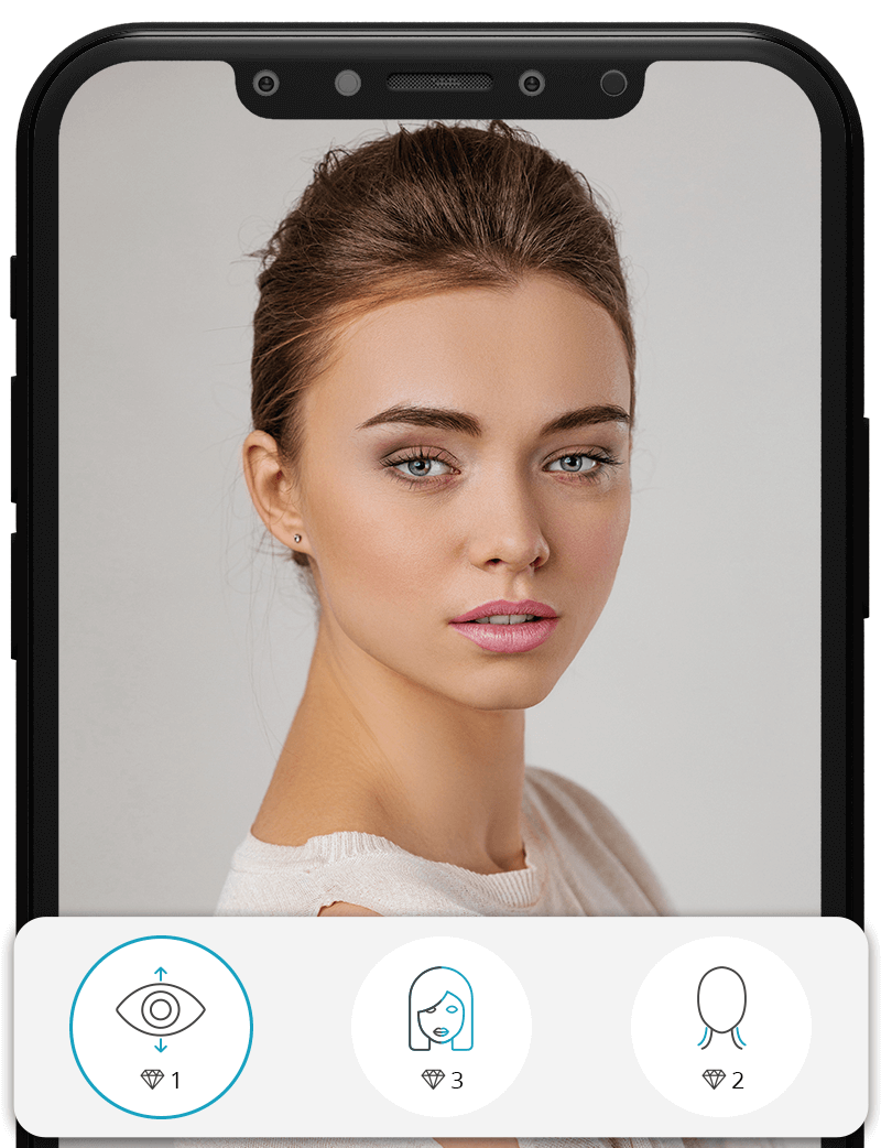 app makes eyes bigger sample before