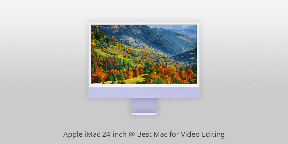 apple imac 24-inch for video editing