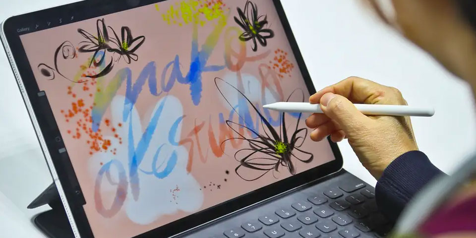 apple pencil 2nd generation stylus for drawing example