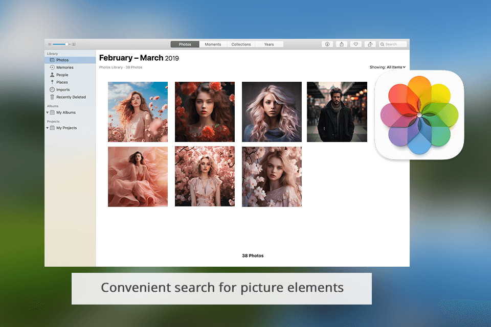 apple photos organizing