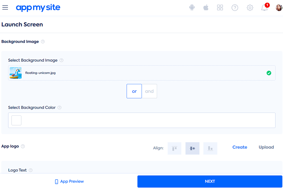 appmysite wordpress app