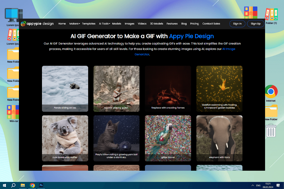 appypiedesign ai free gif maker