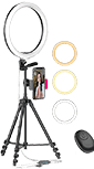 aptoyu 12 led ring light