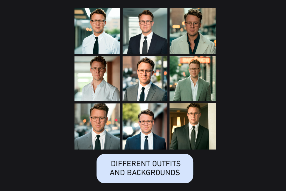 aragon ai outfits and backgrounds