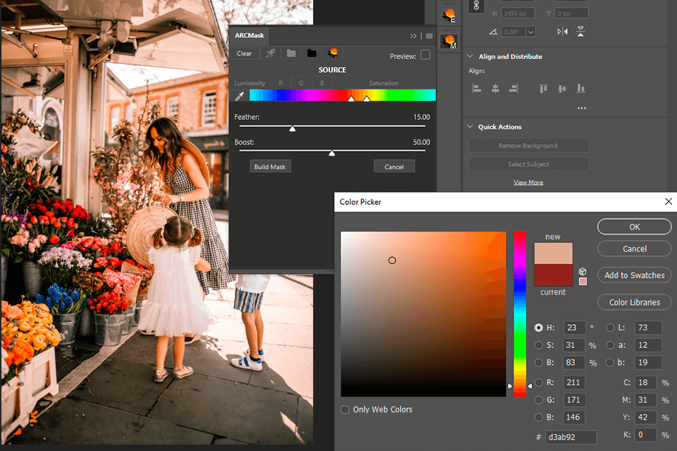 arcpanel color grading