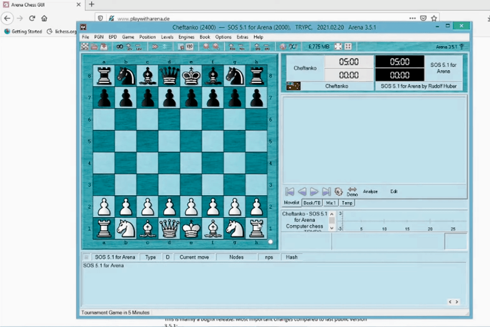 freeware chess software