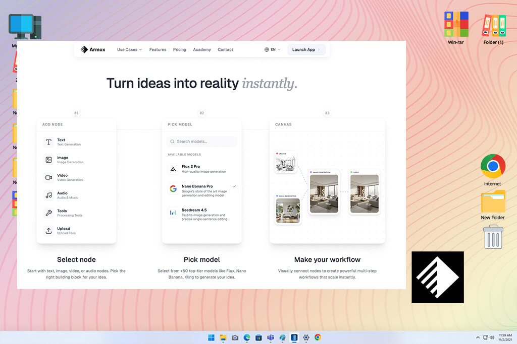 armox ai ai architecture generator