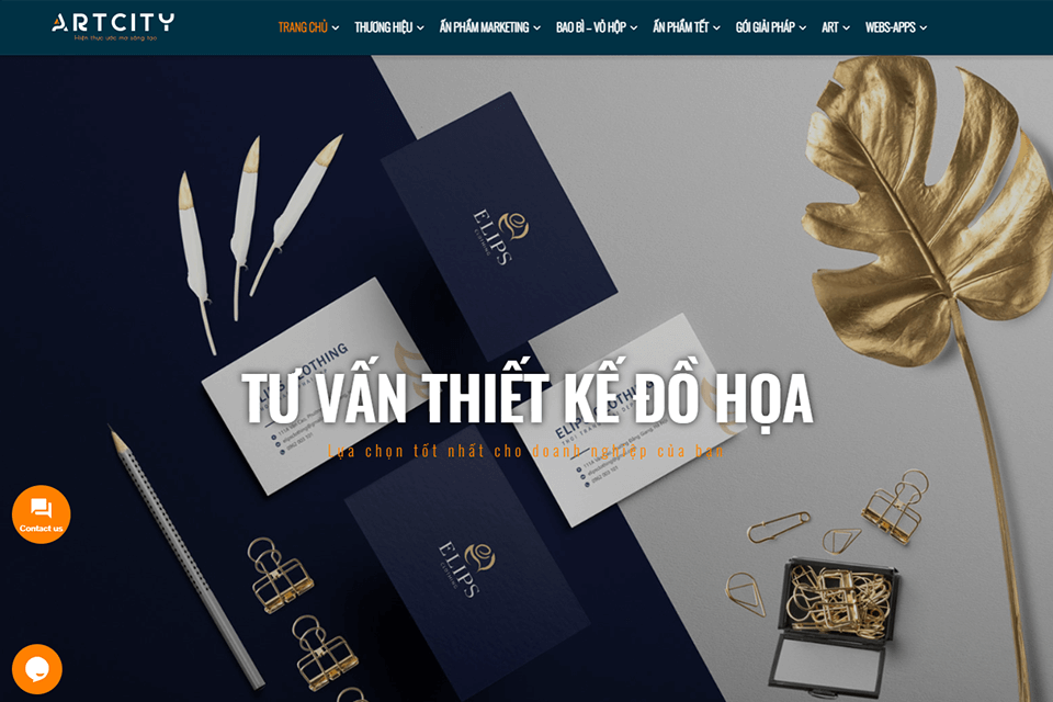 giao diện artcity