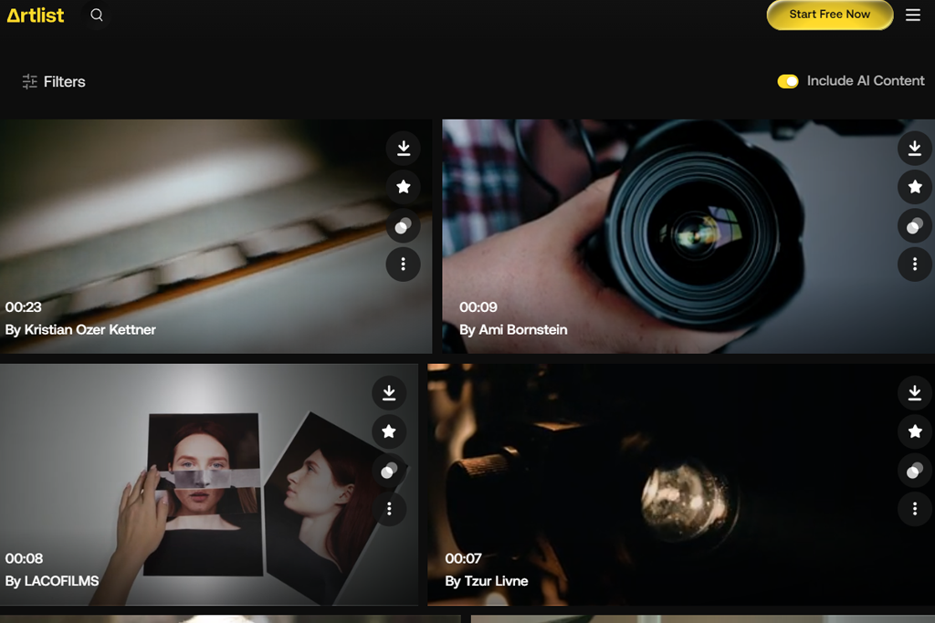 artlist freepik alternative