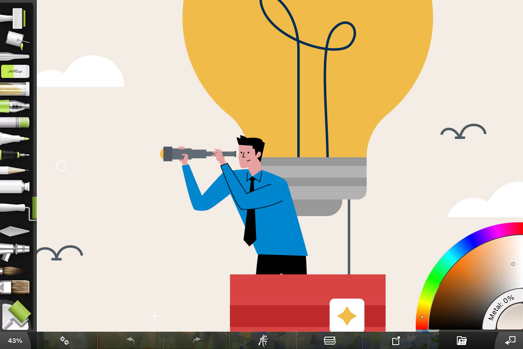 artrage rebelle alternative interface