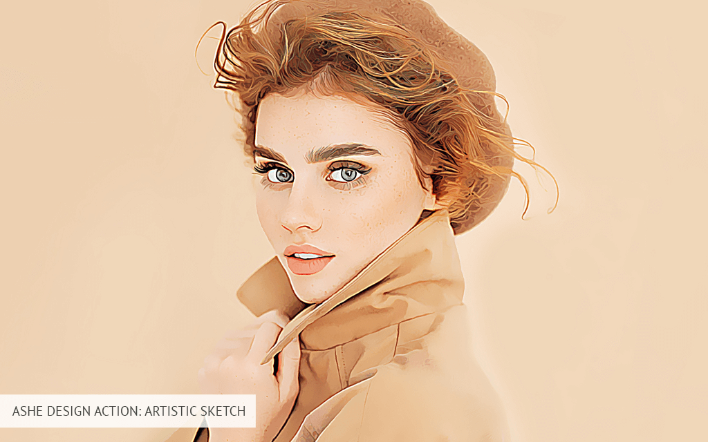 ashe design action artistic sketch