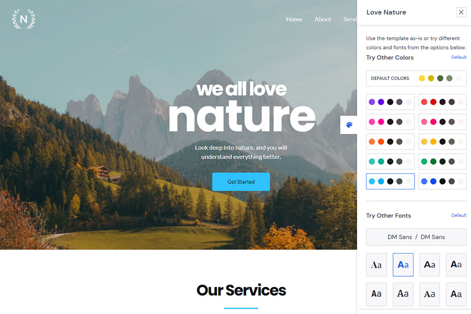 astra سمة ووردبريس مجانية للمحافظ