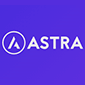 astra wordpress video theme logo
