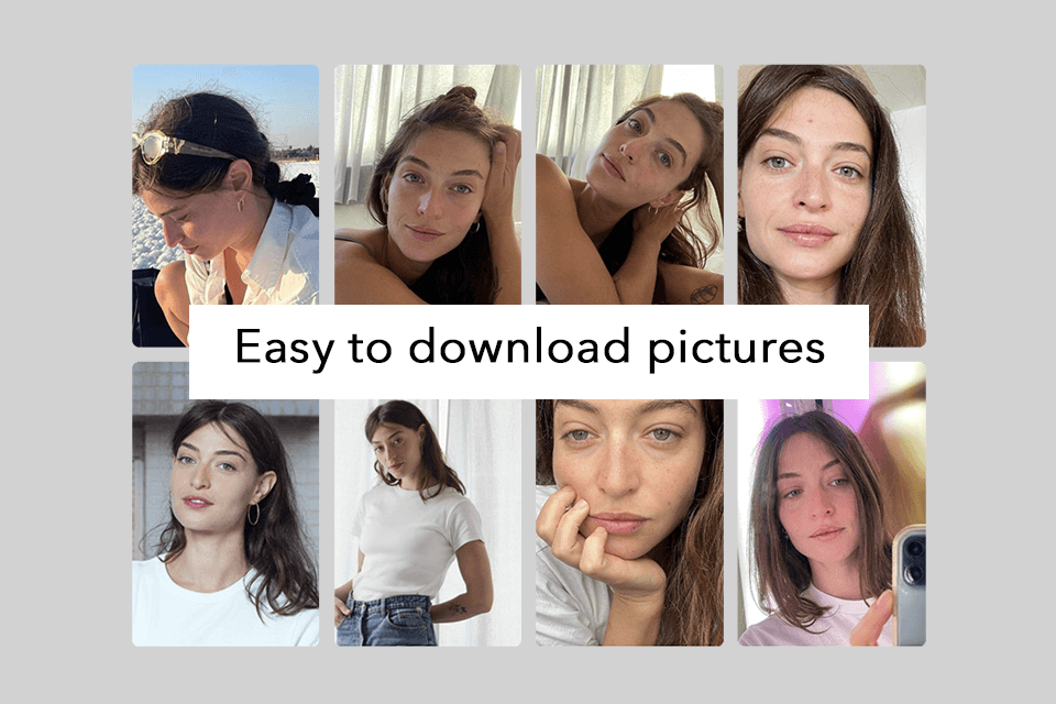 astria downloading pictures