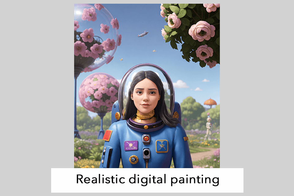 astria masked portraits example