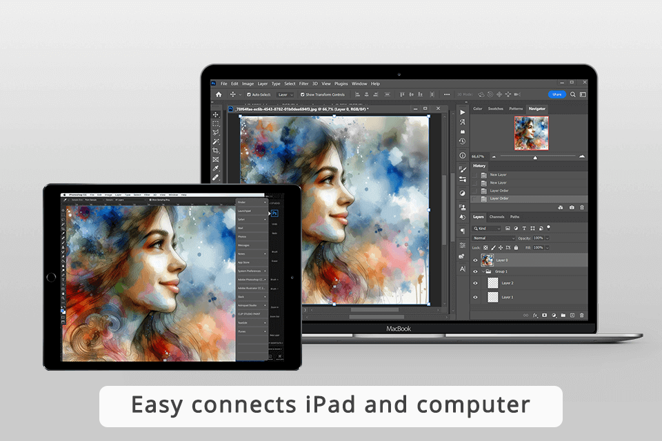 astropad studio interface