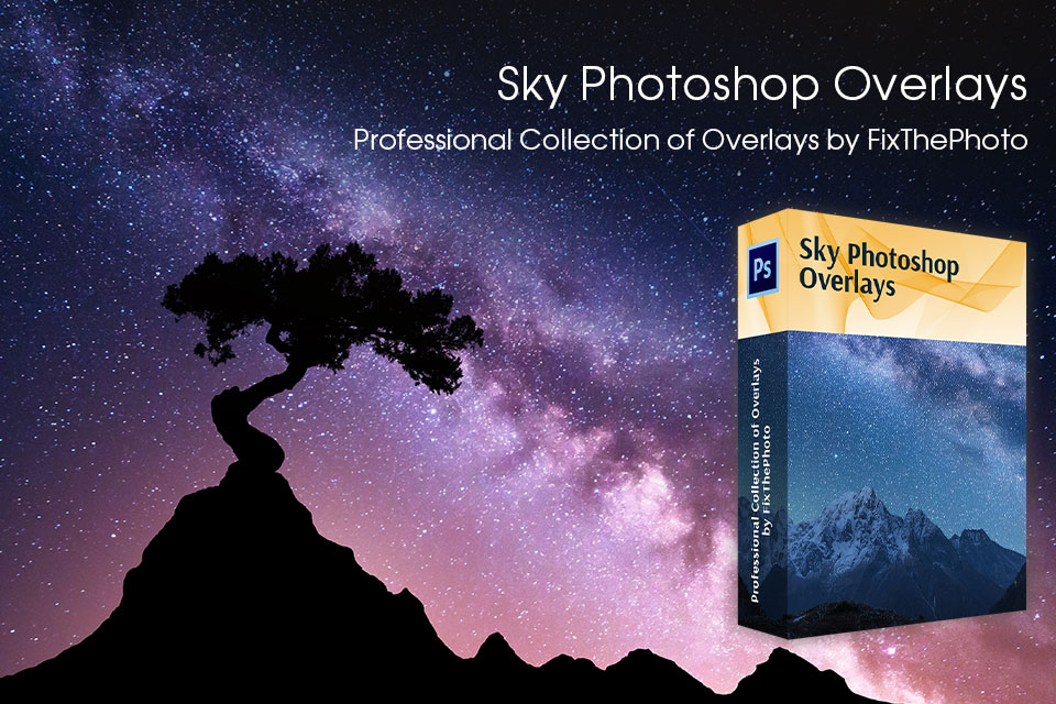 photoshop تراكبات للتصوير الفلكي