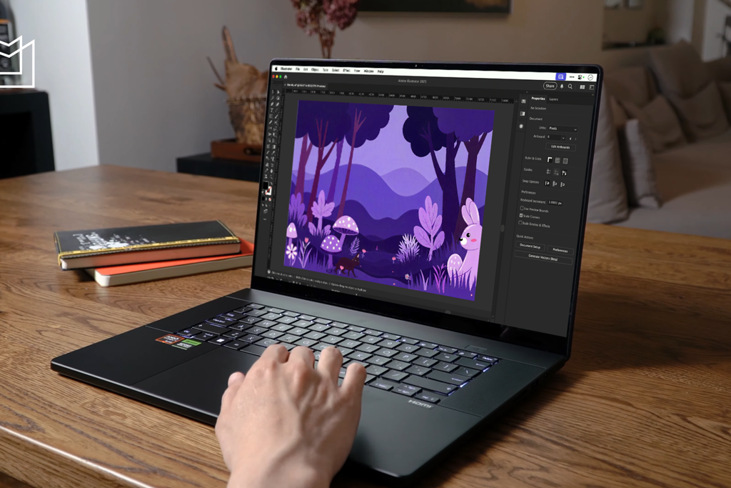 asus proart p16 laptop for illustrator