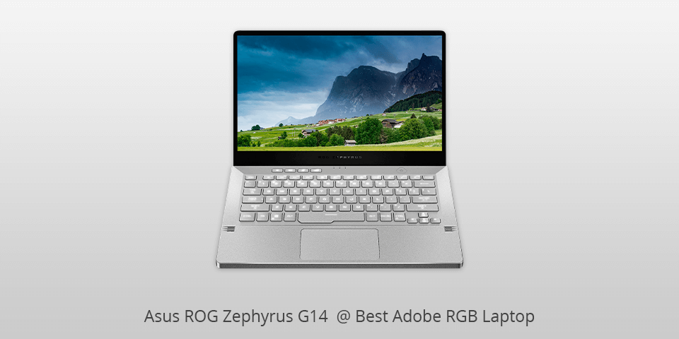 asus rog zephyrus g14 لاب توب adobe rgb