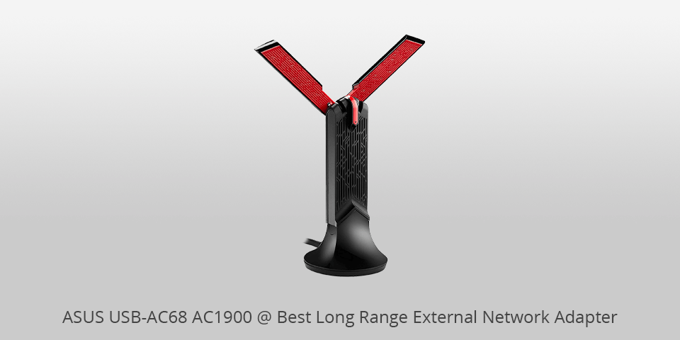 asus usb-ac68 ac1900 long range external network adapter
