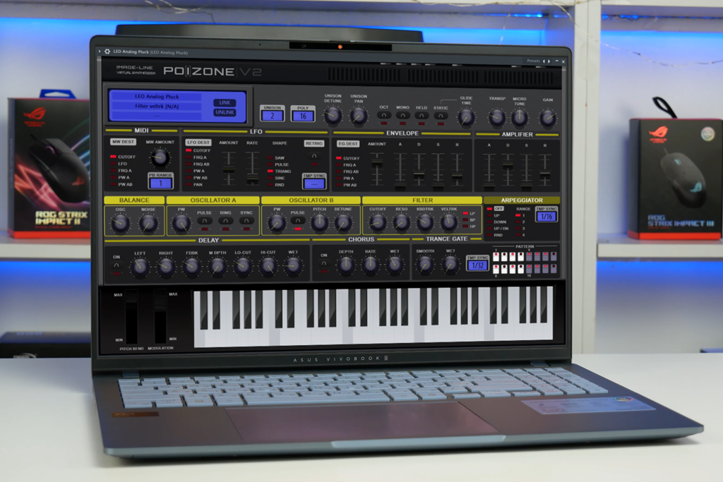 asus vivobook 16 laptop for fl studio