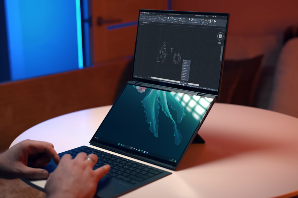 asus zenbook duo laptop for autocad