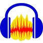 Audacity برنامج مفتوح المصدر logo
