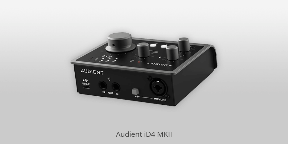 audient id4 mkII audio interface for ableton