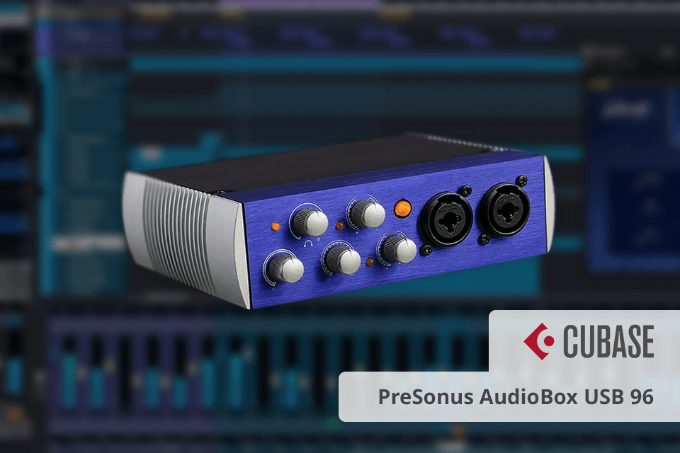 audio interface for cubase presonus audiobox usb 96