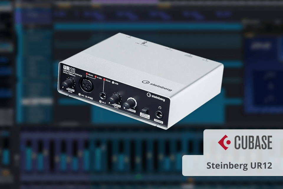 audio interface for cubase steinberg ur12