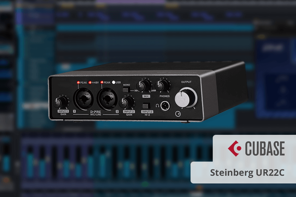 audio interface for cubase steinberg ur22c