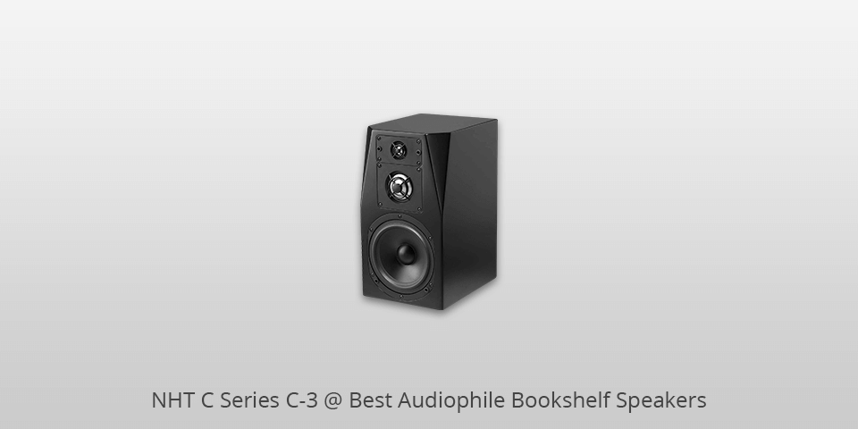 nht c series c-3 audiophile bookshelf speakers