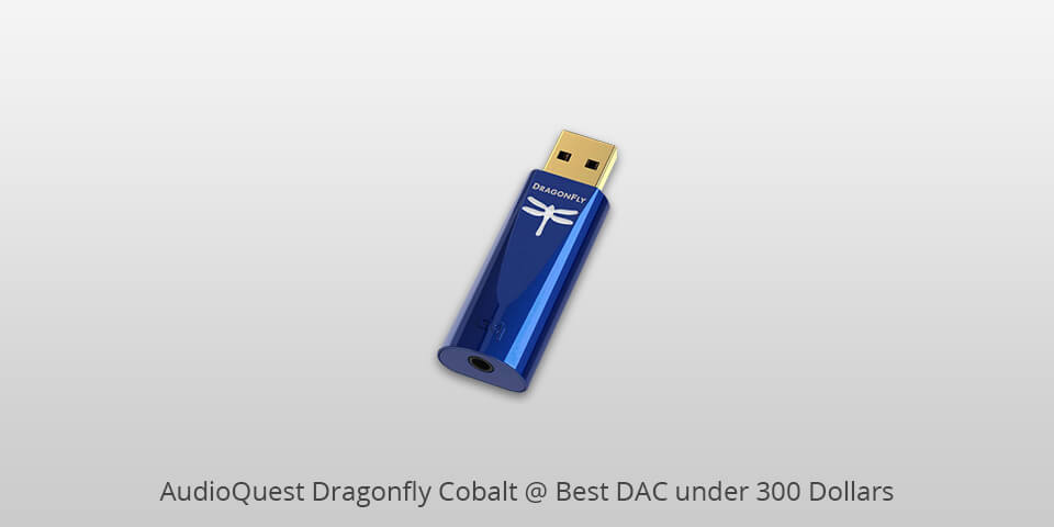 audioquest dragonfly cobalt dac under 300