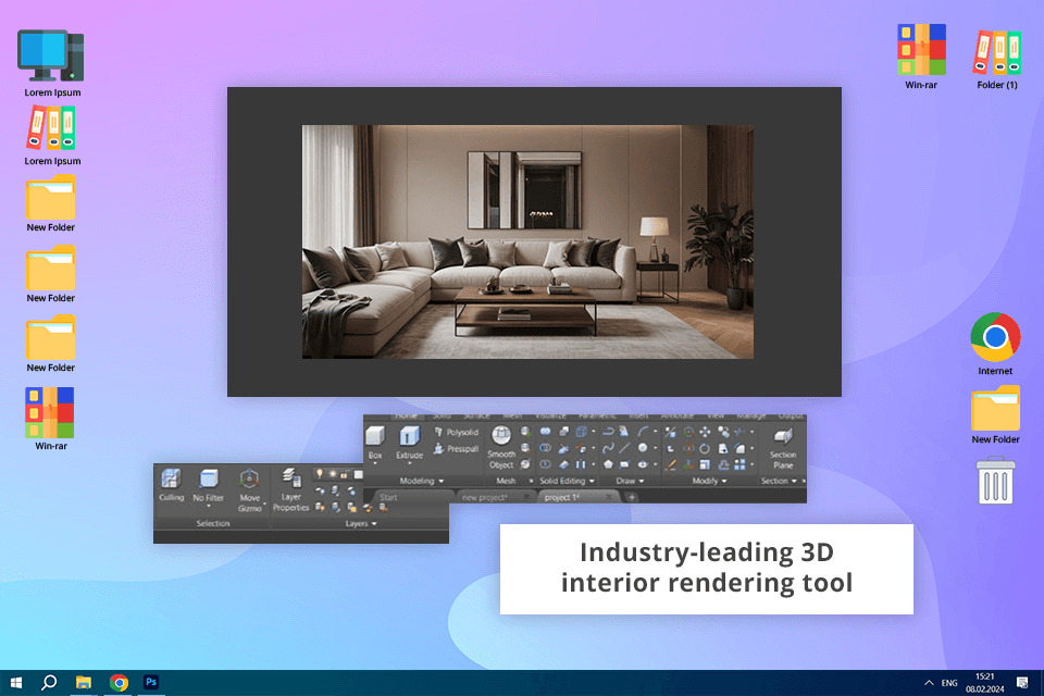 autocad 2016 interface