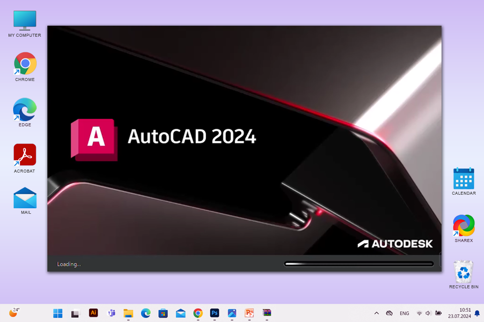 autocad 2019 interface