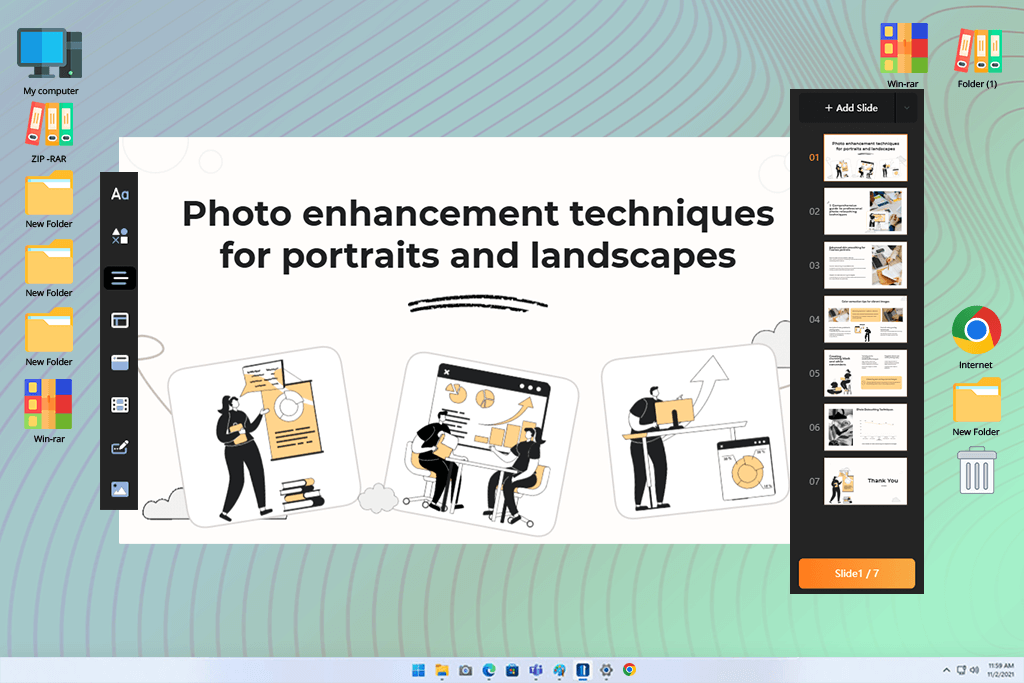 autoppt ai presentation maker editor