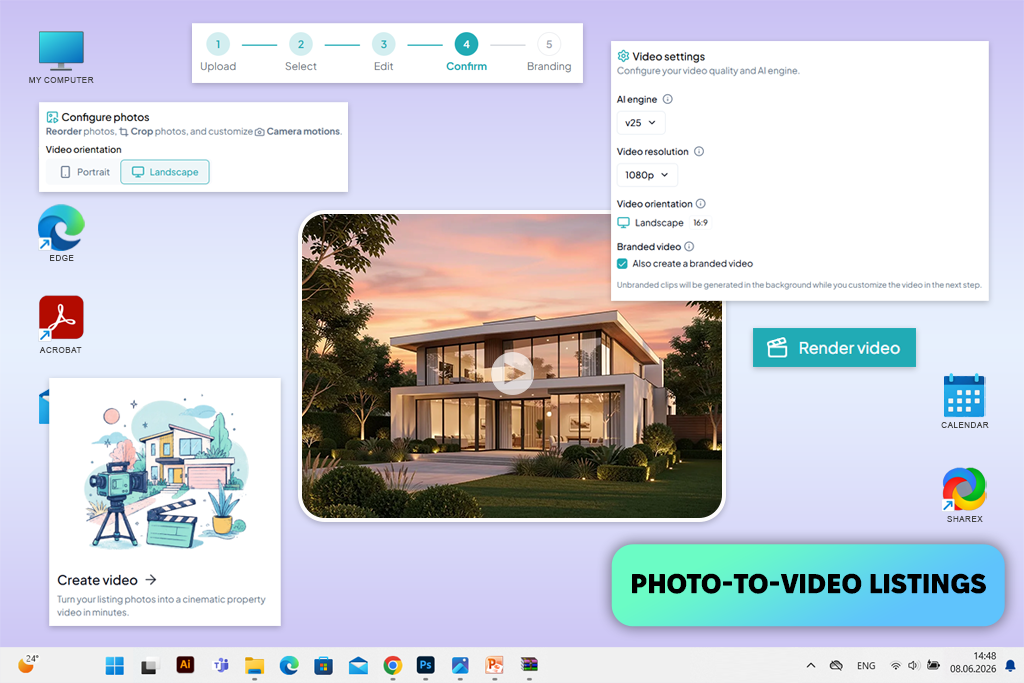 autoreel ai real estate video generator