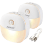 auvon rechargeable 2 pack rechargeable light