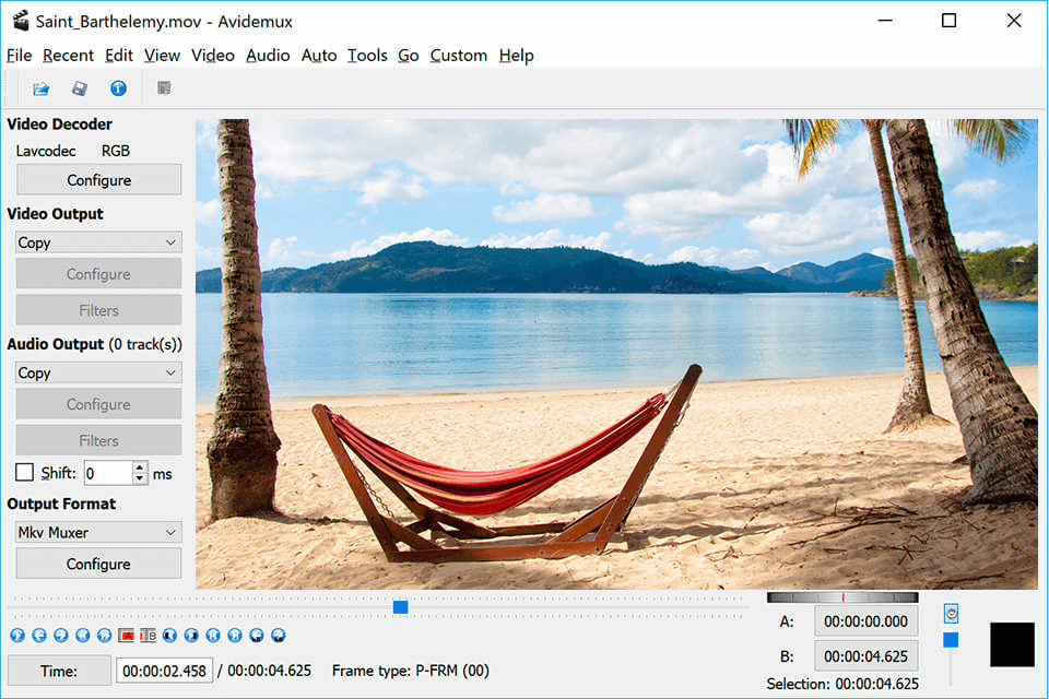 avidemux alternatives to final cut pro interface