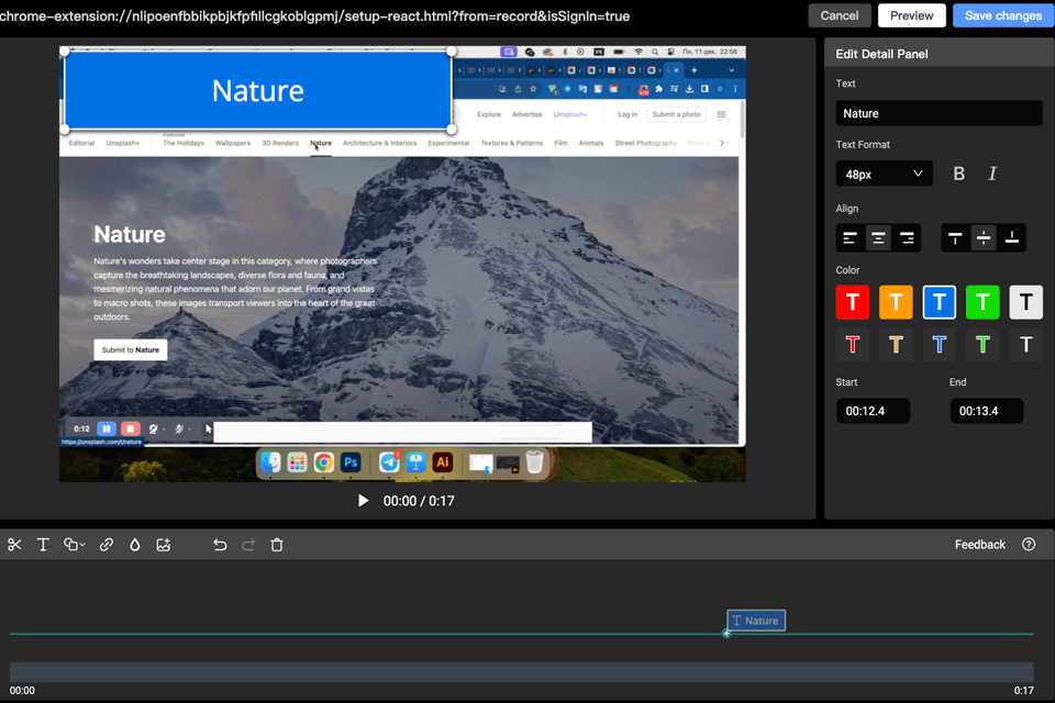 awesome screenshot clip editor