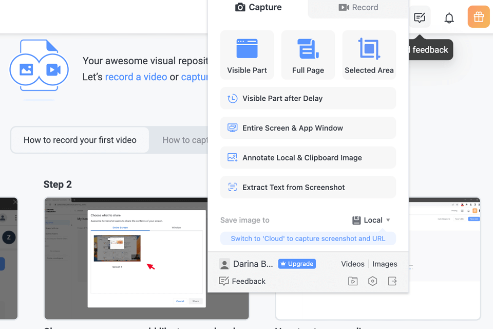 awesome screenshot screen capture tool